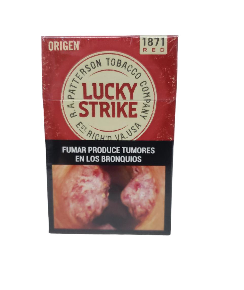 LUCKY STRIKE ORIGEN RED BOX20s